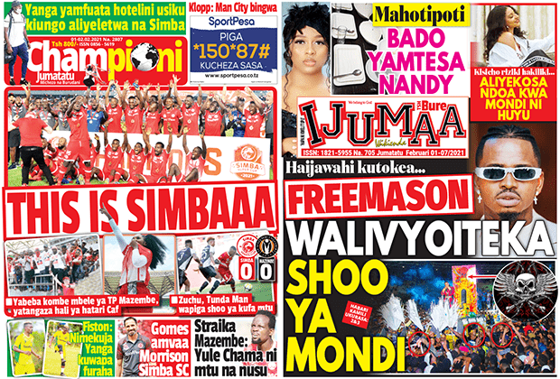 Nunua na Soma Gazeti la Championi na Ijumaa Wikienda kirahisi zaidi hapa