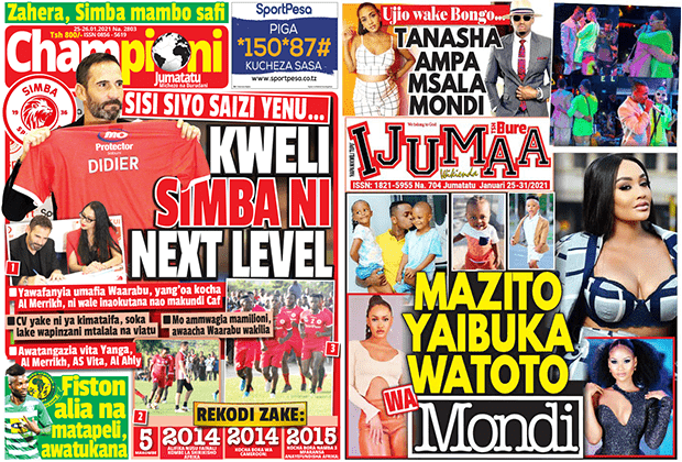 Nunua na Soma Gazeti la Championi na Ijumaa Wikienda kirahisi zaidi hapa - Global Publishers