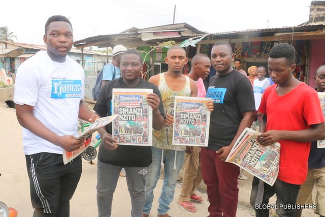 Chemsha Bongo ya Gazeti la Ijumaa Yashika Kasi Kitaa - Global Publishers