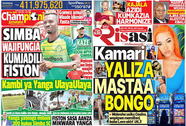 Nunua na Soma Gazeti la Championi na Risasi Kirahisi Zaidi Hapa