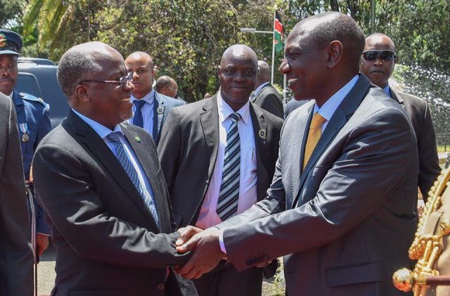 William Ruto Amlilia Rais Magufuli - Global Publishers