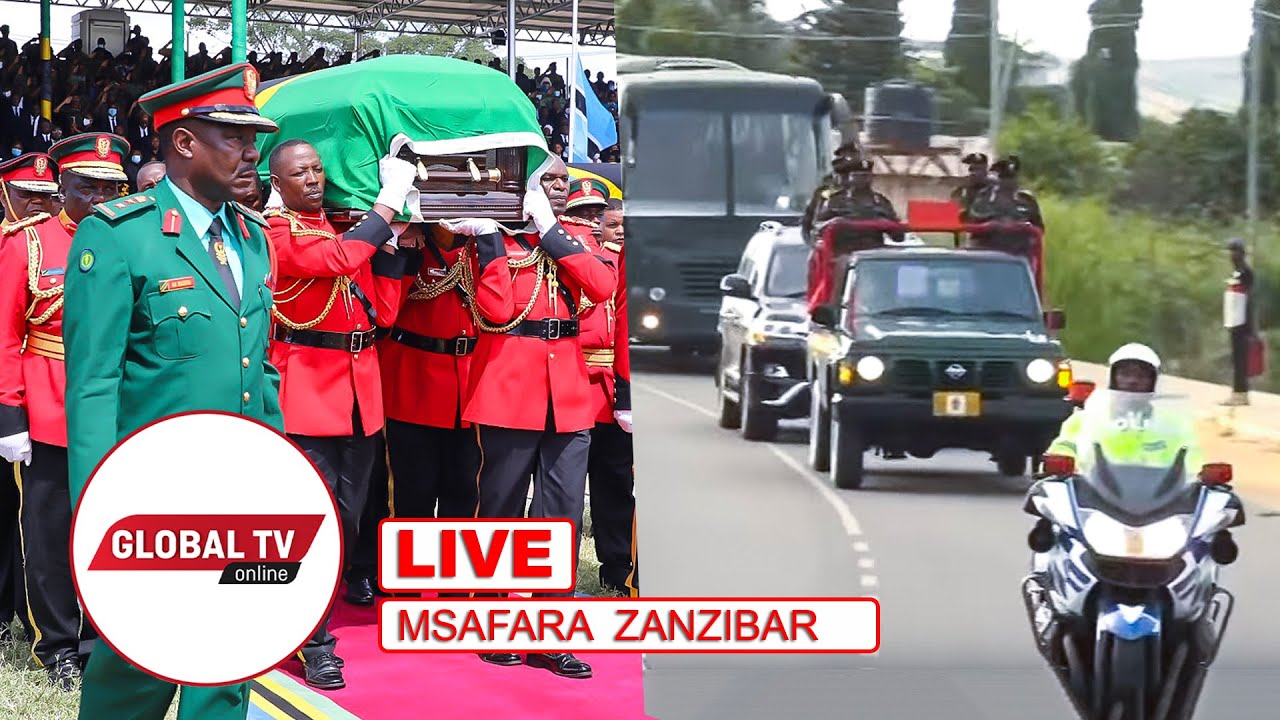 Video: Msafara Uliobeba Mwili Wa Hayati Magufuli Ukielekea Zanzibar Asubuhi Hii - Global Publishers