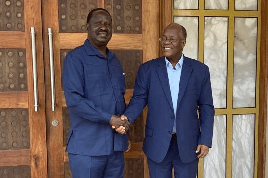 Odinga Amuomboleza Swahiba Wake Magufuli - Global Publishers