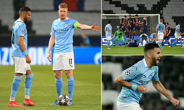 Manchester City Yaichapa PSG 2-1 Nusu Fainali UEFA - Global Publishers
