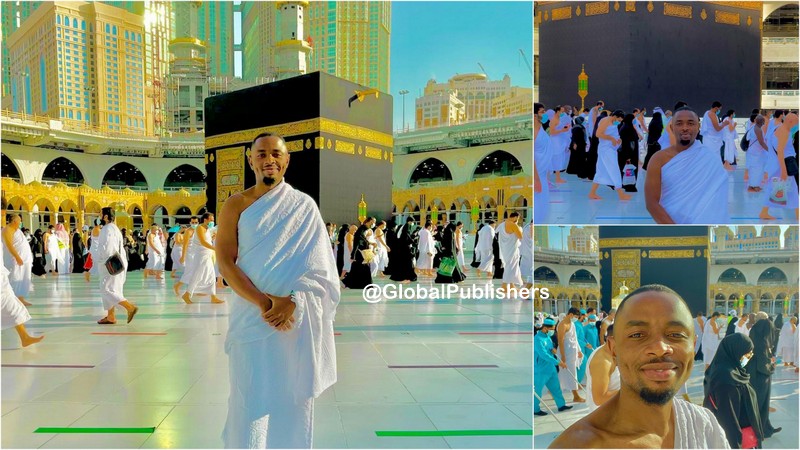 Picha; Dimpoz Afika Macca Kufanya Ibada Takatifu ya Umrah - Global Publishers