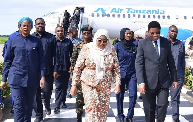 Rais Samia Awasili Dar Akitokea Dodoma (Picha +Video) - Global Publishers