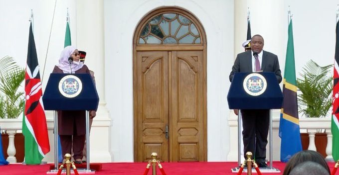 Kauli ya Rais Kenyatta Mbele ya Rais Samia Kenya – Video - Global Publishers