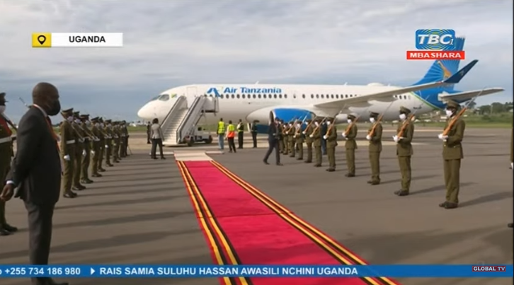 Video: Rais Samia Atua Uganda Kushiriki Uapisho Wa Rais Museveni - Global Publishers