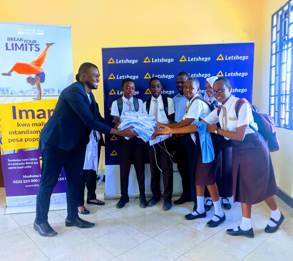 Letshego Yatoa Msaada wa Jezi za Michezo Shule ya Sekondari Juhudi - Global Publishers