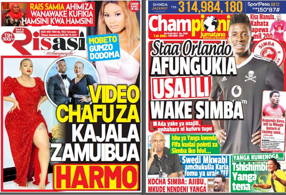 Nunua na Soma Gazeti la Championi na Risasi Kirahisi Zaidi Hapa - Global Publishers