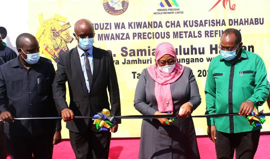 Rais Samia Azindua Kiwanda Cha Kusafisha Dhahabu, Mwanza -Video - Global Publishers