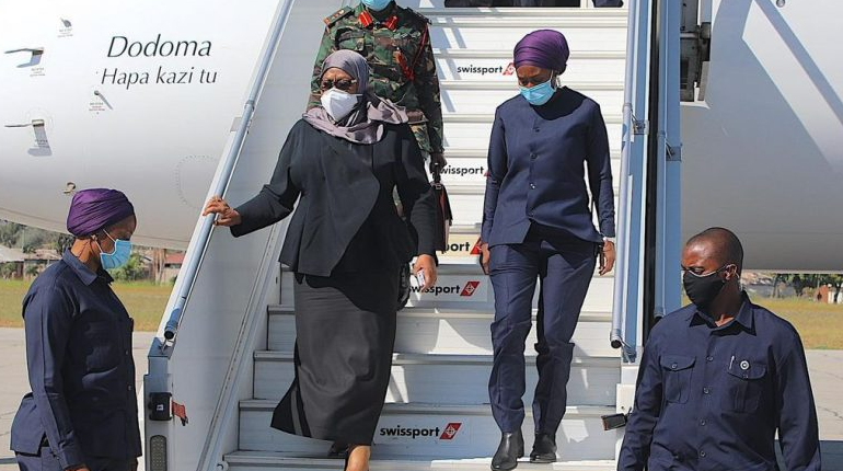 Rais Samia Atua Dodoma Akitokea Dar – (Picha +Video) - Global Publishers