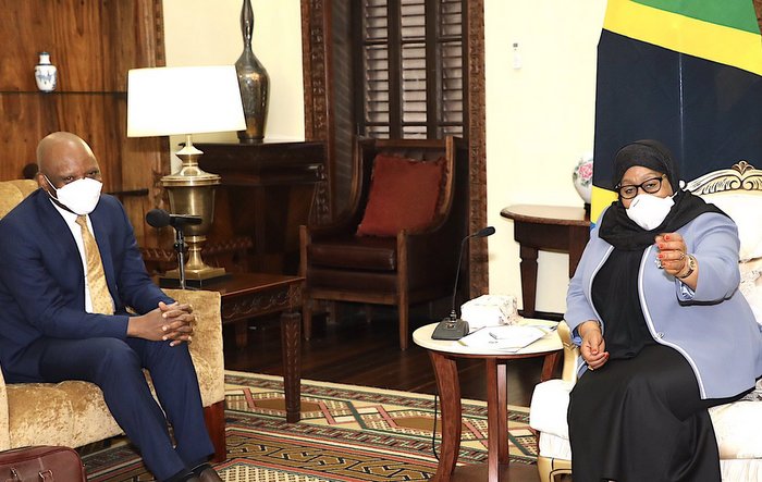 Rais Samia Akutana na Ugeni Huu Ikulu - Global Publishers