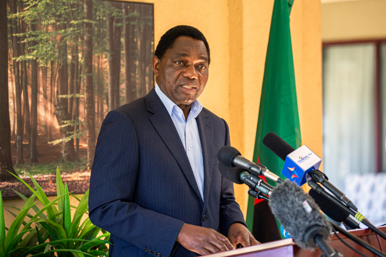 Mgombea wa Upinzani Aongoza Kura za Urais Zambia - Global Publishers