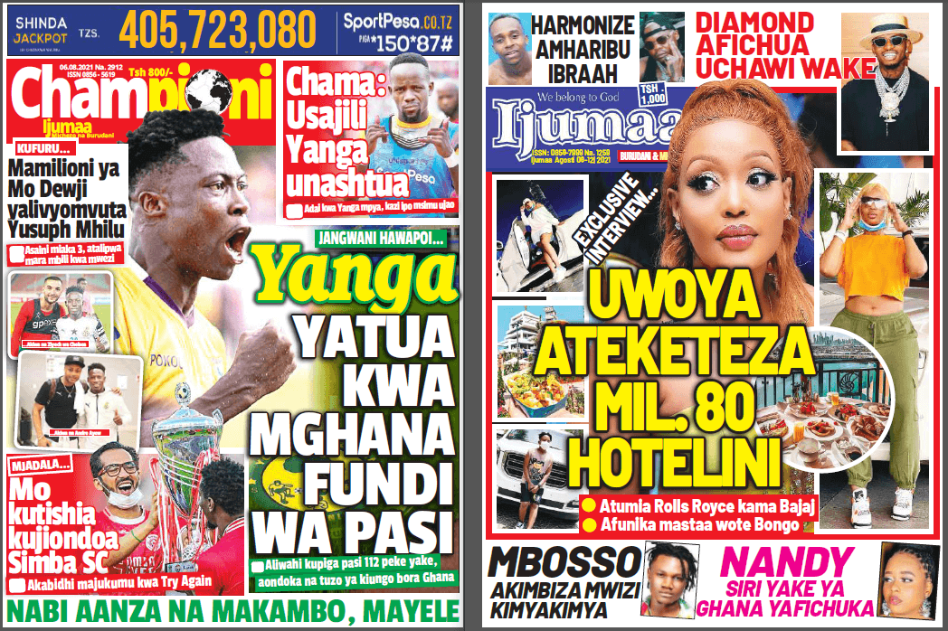 Nunua na Soma Gazeti la Championi na Ijumaa kirahisi zaidi hapa - Global Publishers