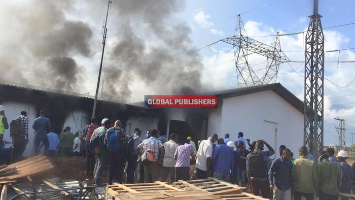 Breaking News: Ofisi za Kituo cha Tanesco Moro Zateketea – Video - Global Publishers