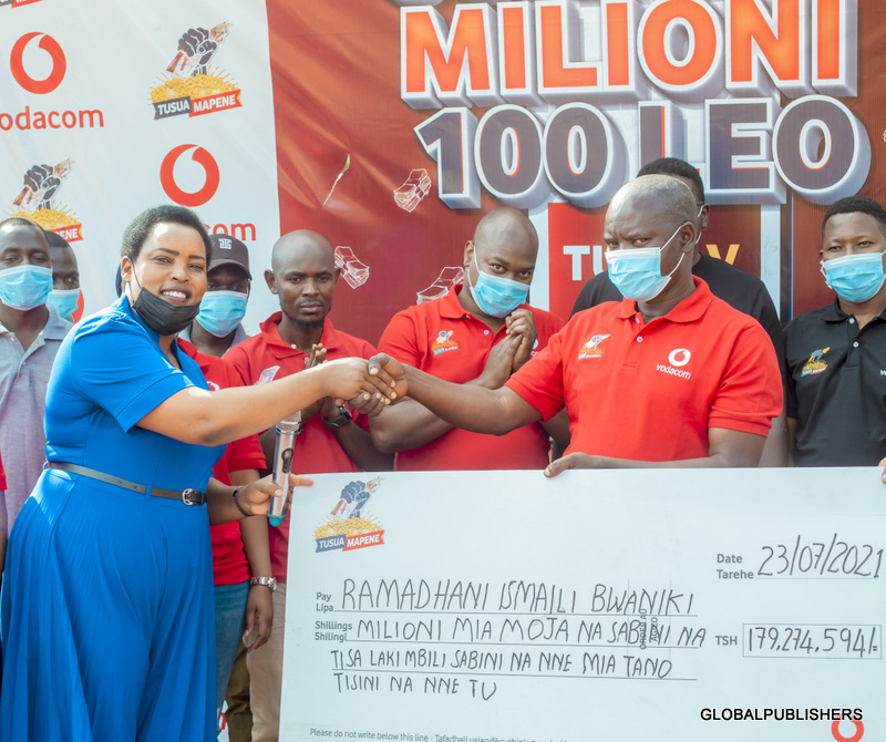 Washindi wa Tusua Mapene ya Vodacom Waeleza Furaha Yao - Global Publishers