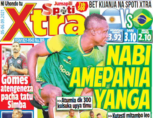 Nunua na Soma Gazeti la SpotiXtra kirahisi zaidi hapa - Global Publishers