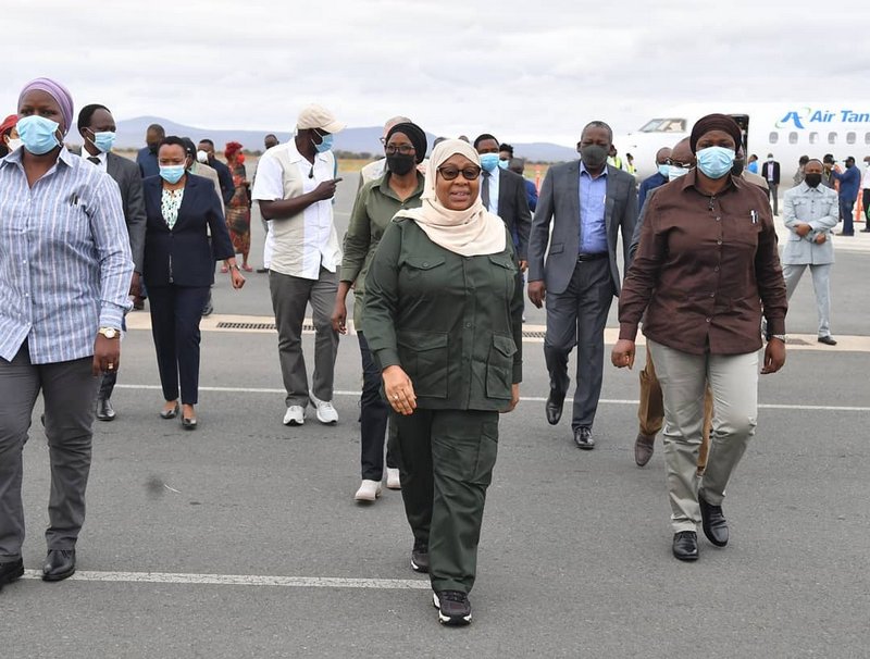 Rais Samia Awasili Kilimanjaro-Picha - Global Publishers