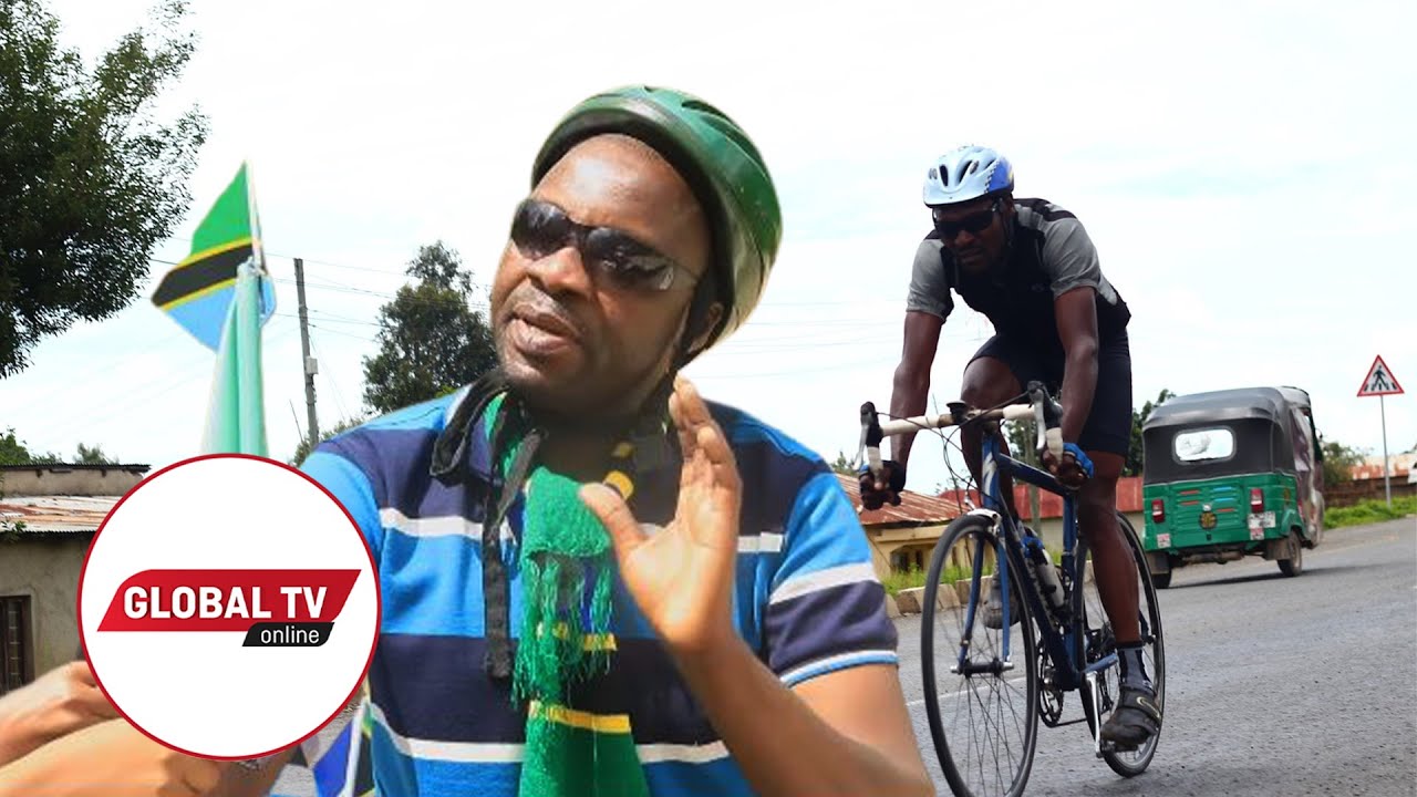 Mtanzania Azunguka Afrika Kwa Baiskeli Akitangaza Lugha Ya Kiswahili-Video - Global Publishers