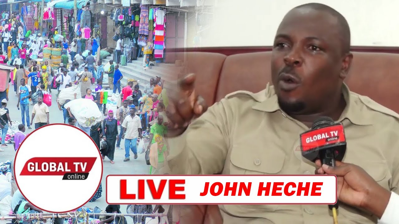 John Heche Afunguka Ishu Ya Kuwafukuza Machinga Katikati Ya Jiji-Video - Global Publishers