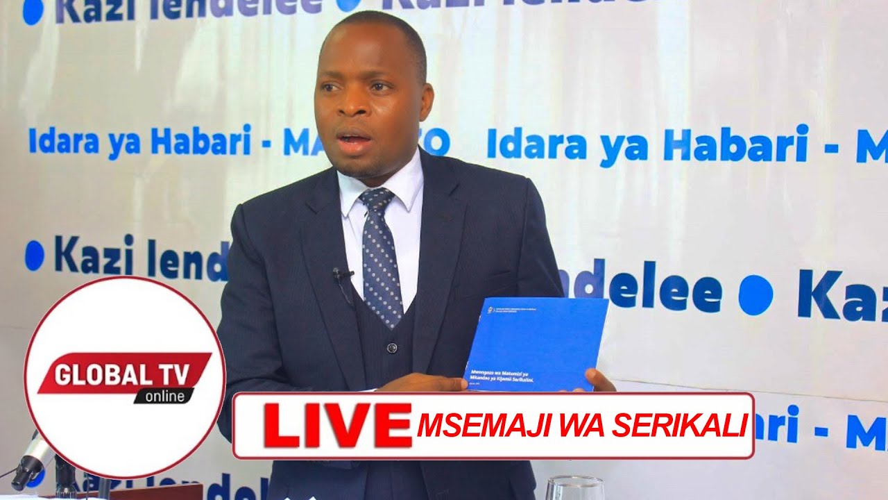 Msemaji Mkuu Wa Serikali Azungumza Na Waandishi Wa Habari-Video - Global Publishers