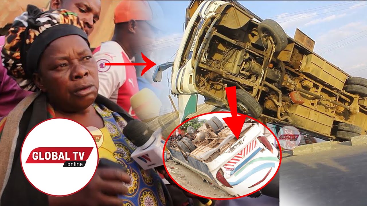 Ajali: Watu 11 Wajeruhiwa Baada Ya Basi Kupinduka-Video - Global Publishers
