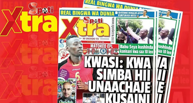 Gazeti la Spoti Xtra Latimiza Miaka Minne - Global Publishers