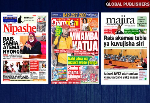 Yasome Hapa Magazeti ya Leo Ijumaa, Januari 14, 2022 - Global Publishers