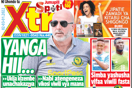 Nunua na Soma Gazeti la SpotiXtra kirahisi zaidi hapa - Global Publishers