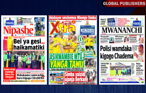 Yasome Hapa Magazeti ya Leo Februari 24, 2022 - Global Publishers