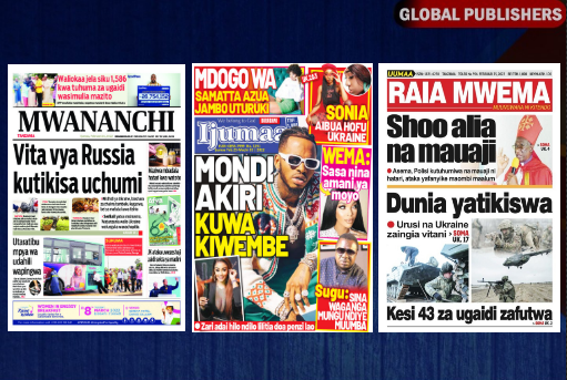 Yasome Hapa Magazeti ya Leo Februari 25, 2022