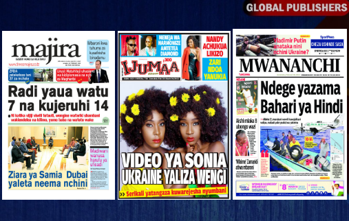 Yasome Hapa Magazeti ya Leo Februari 28, 2022 - Global Publishers