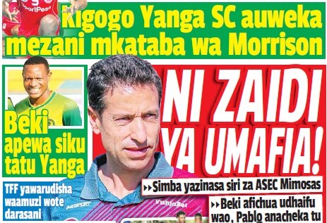 Nunua na Soma Gazeti la SpotiXtra kirahisi zaidi hapa - Global Publishers