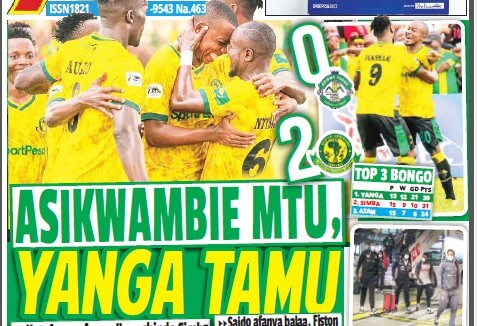 Nunua na Soma Gazeti la SpotiXtra kirahisi zaidi hapa - Global Publishers