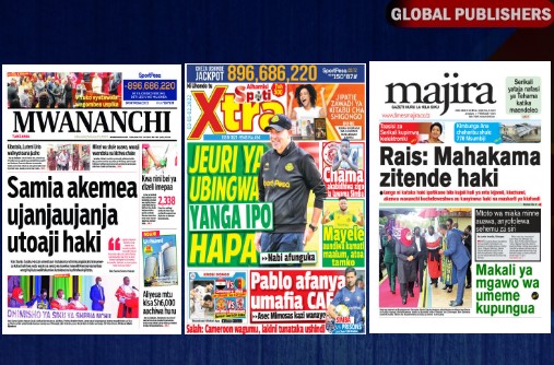 Yasome Hapa Magazeti ya Leo Alhamisi, Feb. 3, 2022 - Global Publishers