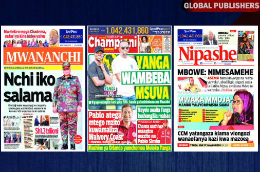 Yasome Hapa Magazeti ya Leo Jumamosi, Machi 19, 2022 - Global Publishers