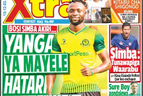 Nunua na Soma Gazeti la SpotiXtra kirahisi zaidi hapa - Global Publishers