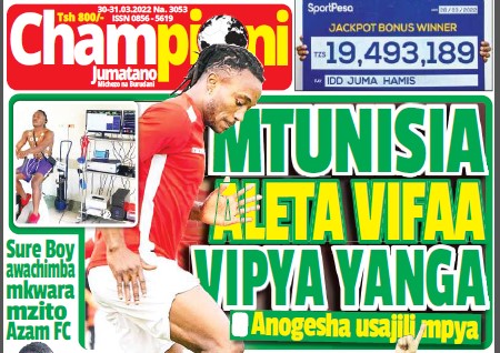 Nunua na Soma Gazeti la Championi kirahisi zaidi hapa