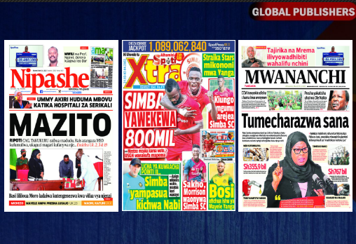 Habari Kubwa za Magazeti ya Tanzania Leo, Machi 31, 2022 - Global Publishers