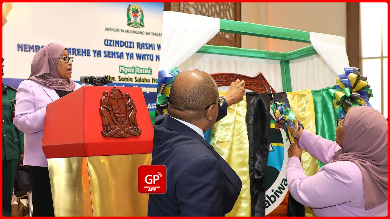 Rais Samia Azindua Nembo Na Tarehe Ya Sensa Ya Watu Na Makazi Ya Mwaka 2022 Zanzibar (Picha +Video)