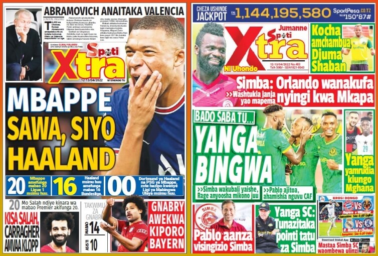 Nunua na Soma Gazeti la SpotiXtra kirahisi zaidi hapa - Global Publishers