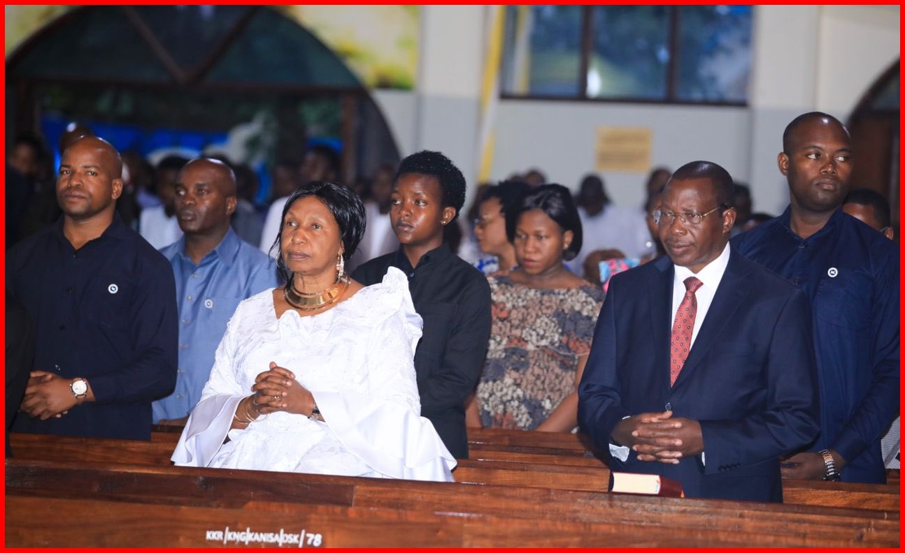 Makamu wa Rais na Mkewe Washiriki Ibada ya Pasaka Katika Kanisa Katoliki Maria Theresa - Global Publishers