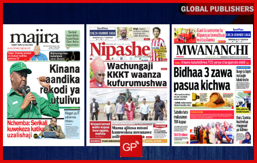 Habari Kubwa za Magazeti ya Tanzania Leo Jumatatu, Aprili 4, 2022 - Global Publishers