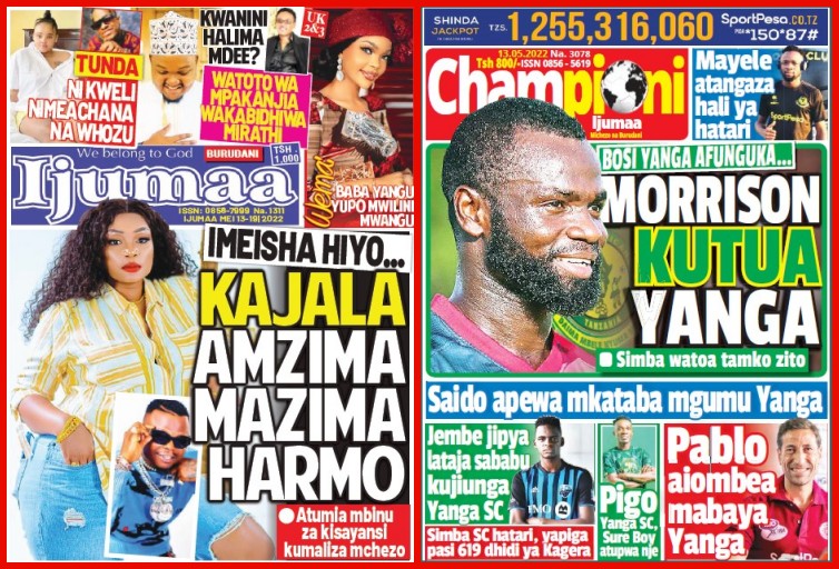 Nunua na Soma Gazeti la Championi na Ijumaa kirahisi zaidi hapa - Global Publishers