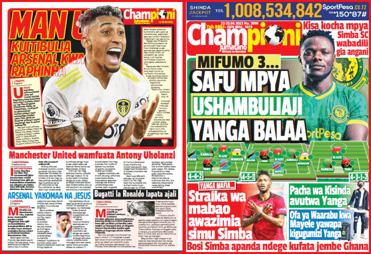 Nunua na Soma Gazeti la Championi kirahisi zaidi hapa - Global Publishers