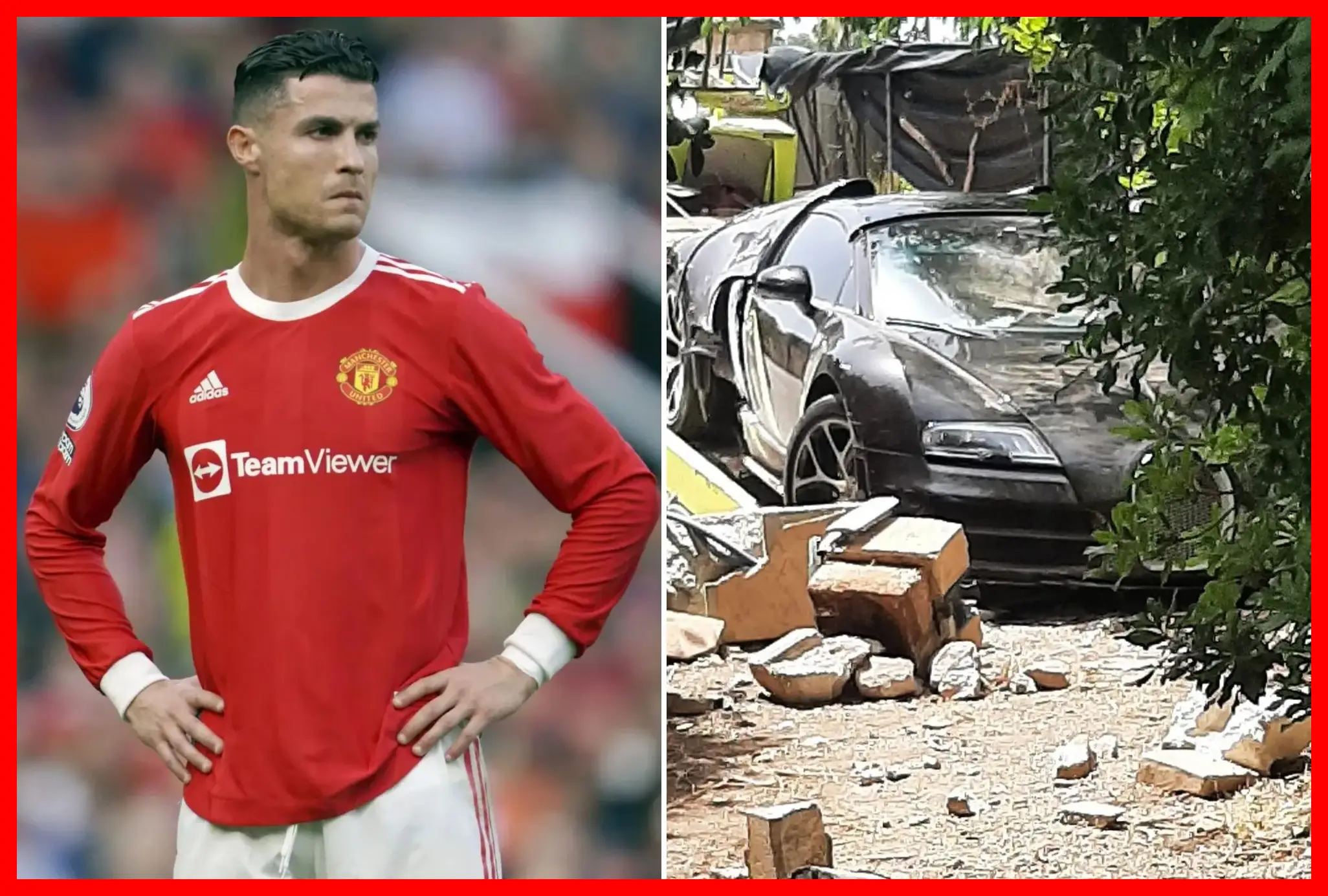 Gari ya Kifahari Aina ya Bugatti Veyron ya Cristiano Ronaldo Yapata Ajali Hispania - Global Publishers