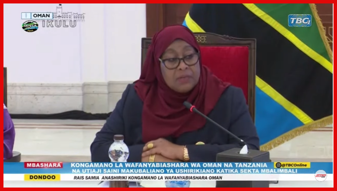 Rais Samia Alilia Usawa wa Kibiashara Baina ya Oman na Tanzania(PICHA+VIDEO)