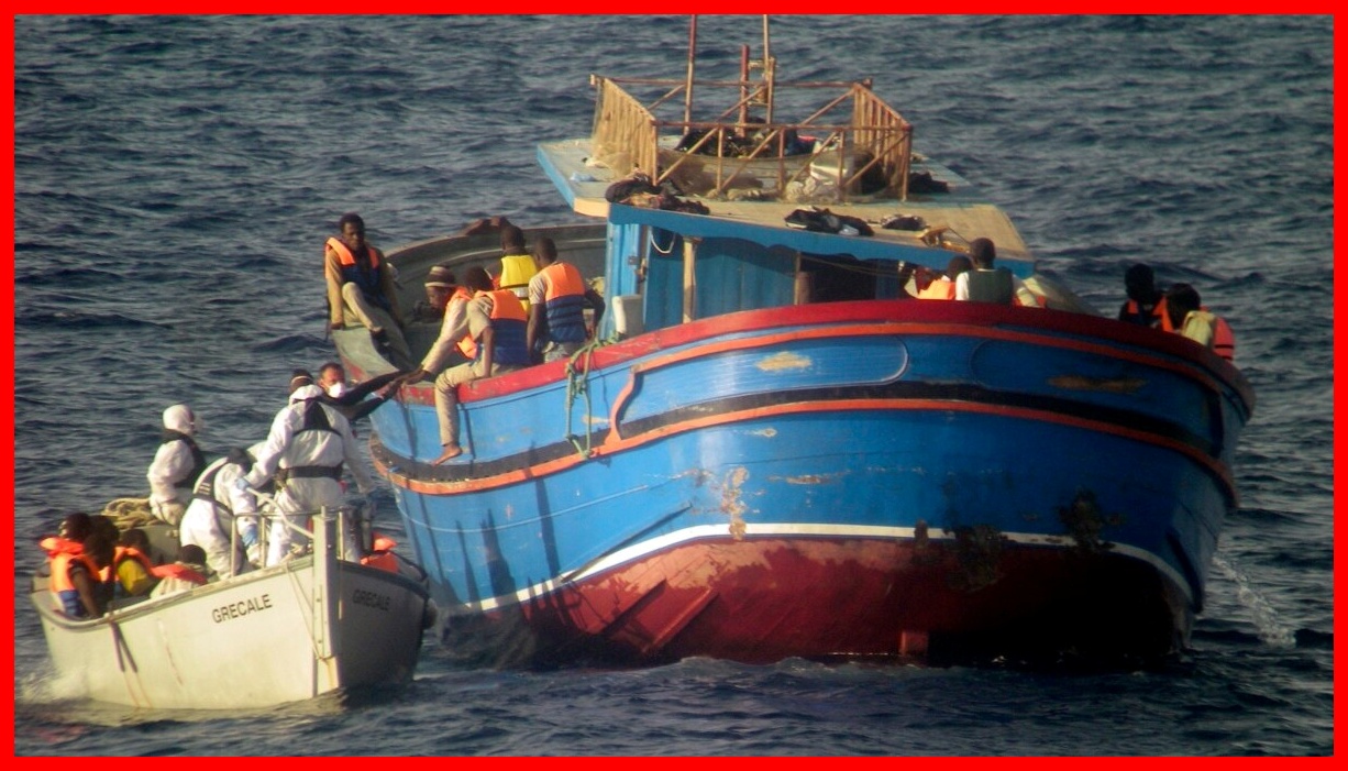 Zaidi ya Wahamiaji 1,200 Waokolewa Katika Bahari ya Mediterania