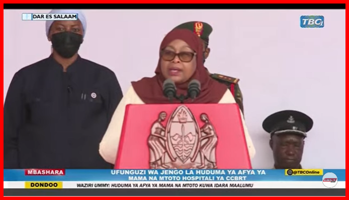 Rais Samia Apongeza Ujenzi wa Jengo la Mama na Mtoto CCBRT- Msasani Dar es Salaam